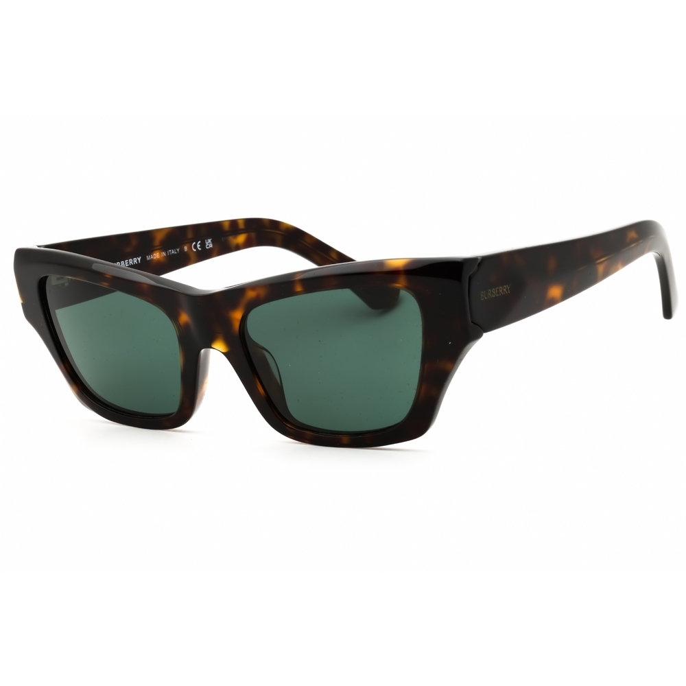 Nwt Burberry 0be4441u-300271 Dark Havana Cat Eye 52mm Sunglasses